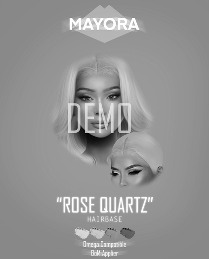 MAYORA// - Rose Quartz Hairbase DEMO