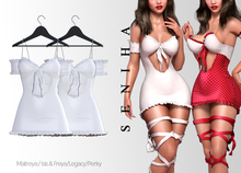 Seniha. Mandy Dress // White
