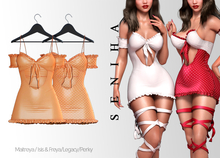 Seniha. Mandy Dress // Orange