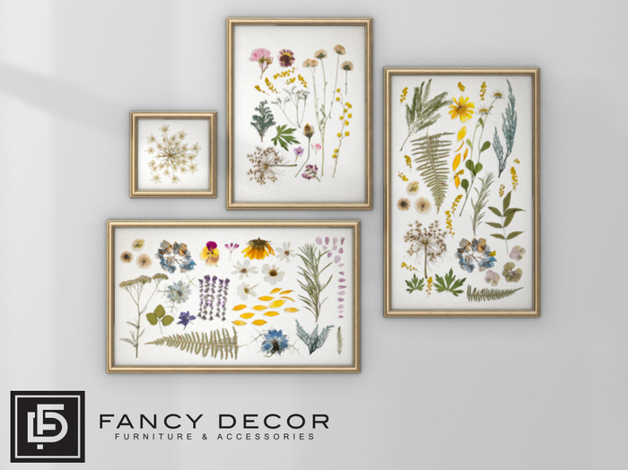 Fancy Decor: Pressed Flowers