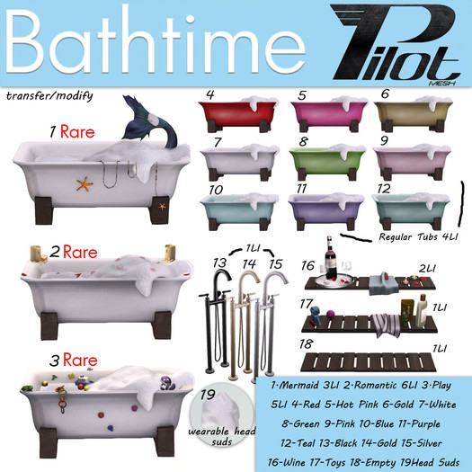 PILOT - Bathtime [Teal]