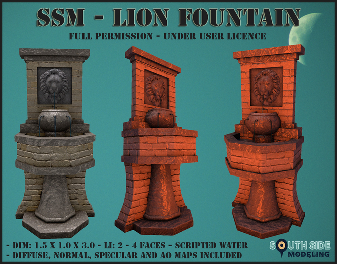 SSM - Lion Fountain