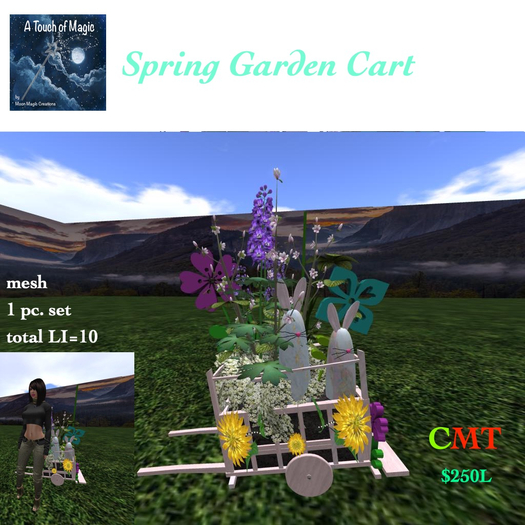 Spring Garden Cart-Crate