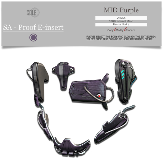 :::SOLE::: SA - Proof E-insert (MID Purple)