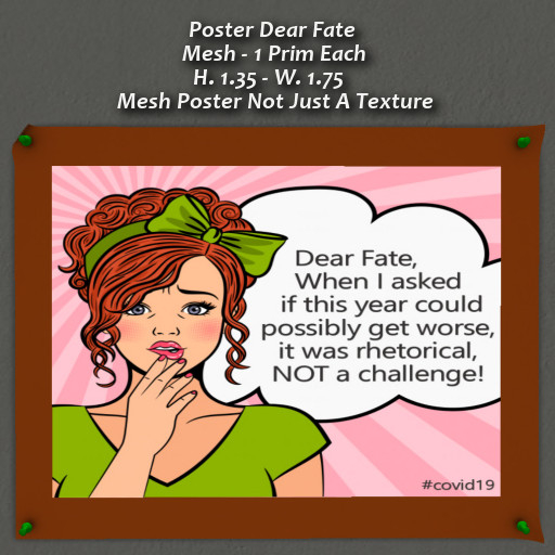 Poster Dear Fate