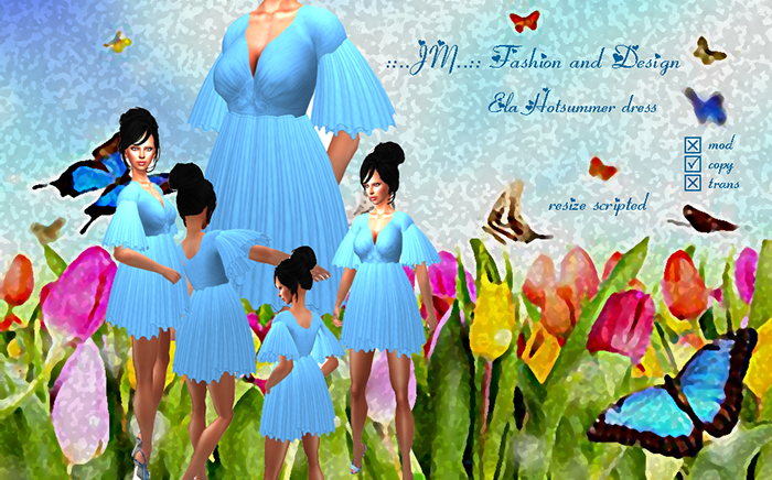 Second Life Marketplace - ::..JM..:: Ela hotsummer dress box