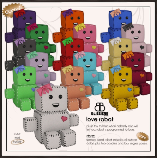 [blissiere] love robot - lime