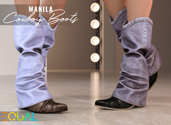 EQUAL - Manila Cowboy Boots FATPACK