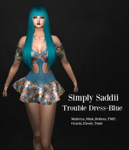 ~SS~ Trouble Dress Blue