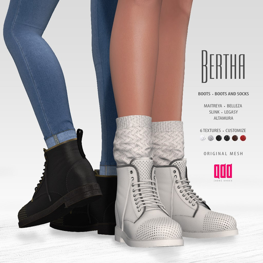 20102 [ADD] Bertha Boots - FATPACK