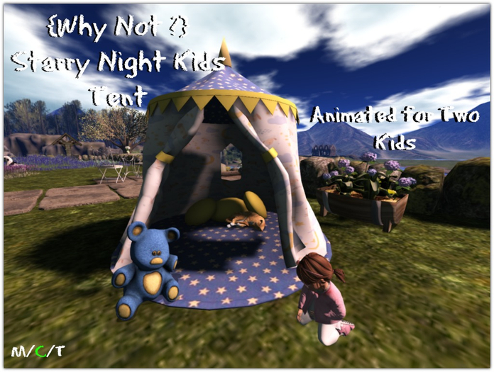{Why Not ?} Starry Night Kids Tent-Boxed