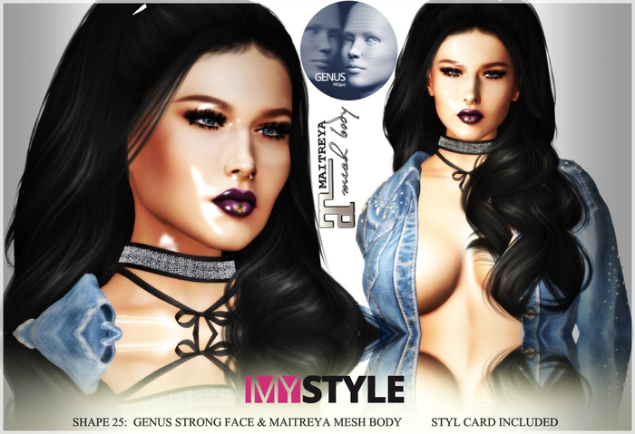 MS 25 shape_GENUS strong face & Maitreya