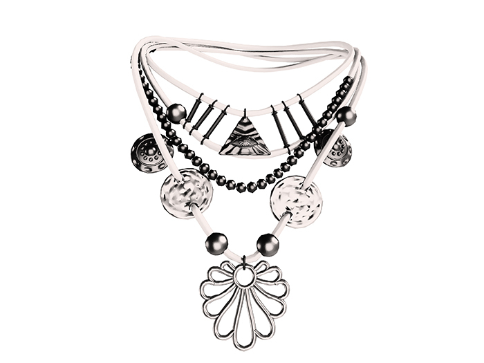 MINIMAL - Indi Necklace Silver