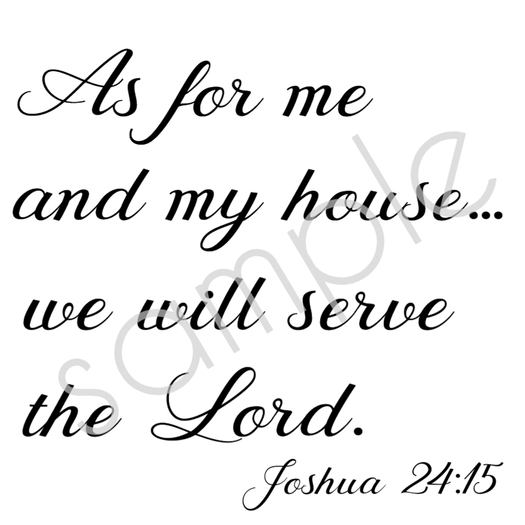 Joshua 24:15 BLACK