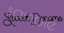 Sweet Dreams Wall Decal