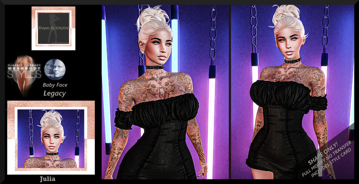 Shapes by KittyKat - Julia For Genus Babyface - Legacy