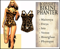 Bodysuit Bikini Phanter - (BOX)