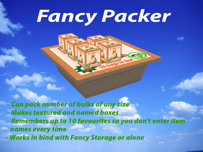Fancy Packer - PROMO PRICE
