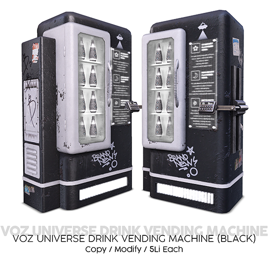 [VOZ] Universe Drink Vending Machine (Black)