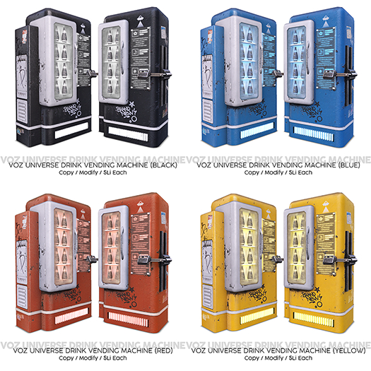 [VOZ] Universe Drink Vending Machine (Fatpack)