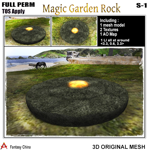 Full Perm Magic Garden Rock