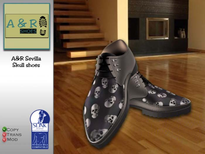 A&R Sevilla Skull shoes