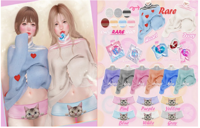 VCO ~ Shy Sweater [Blue]