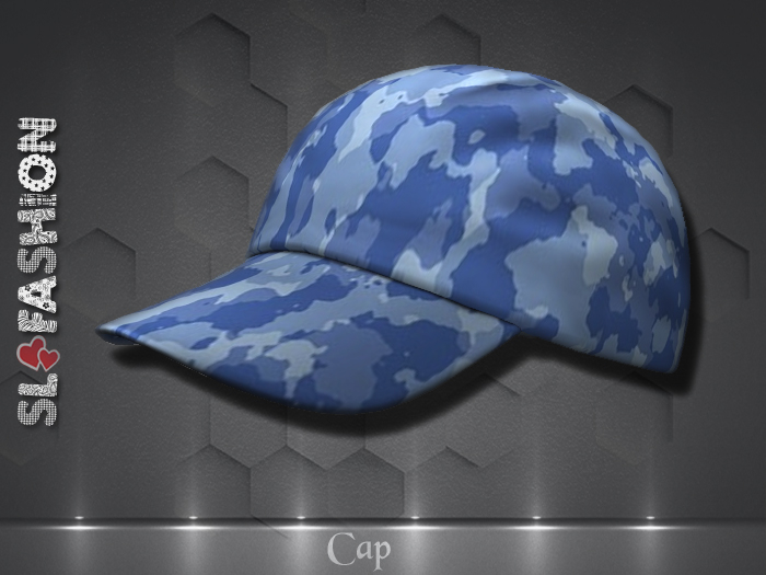 Cap - Military - Blue