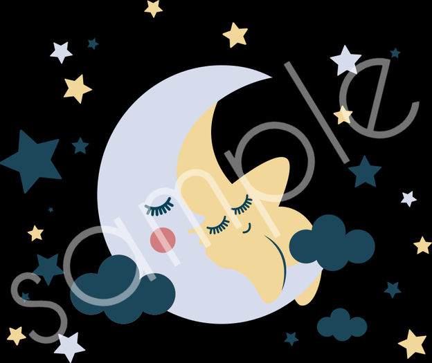 Sun Moon Stars Decal