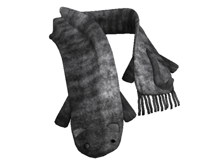 Little Closet - Animal Scarf - Black Cat (Resize Script)