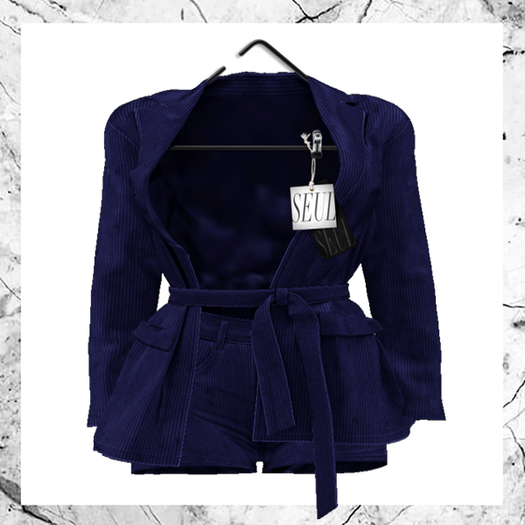 SEUL - Charlie Corduroy Set - Navy