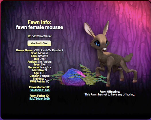 fawn female mousse @5dd79eac3454f