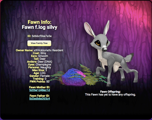 Fawn f.log silvy @5d66cf5be7a5e