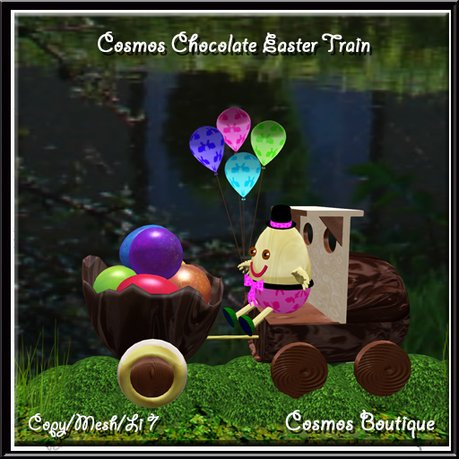 Cosmos Chocolate Easter Train MESH (BOX)