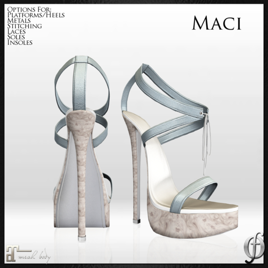SALE! Felicity - Maci Stilettos (Light Blue Suede) Shoes For Maitreya High Heels