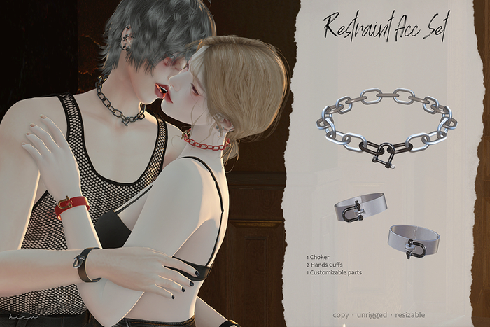 Kiru - Restraint Acc Set (Silver)