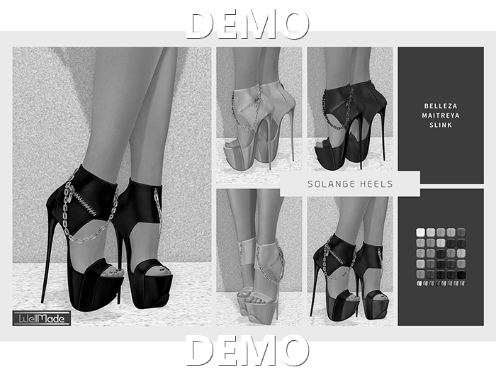 [WellMade] Solange Heels DEMO
