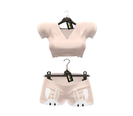 ** Harmonia Creme Easter Cute Shorts Outfit Maitreya