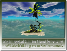 Mesh Tropical Outsim Island by Felix #6-6Li=9x7m c-m