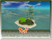 Mesh Tropical Island by Felix #15-3Li=3x2m c-m