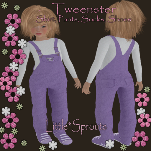 (Tweenster)-Little Sprouts- Violet Girl (Boxed)