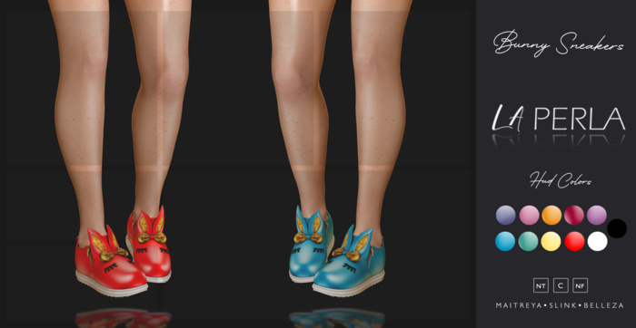 {LP}- Bunny Sneakers