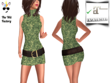 Le Chic Military Dress By The Wii Factory