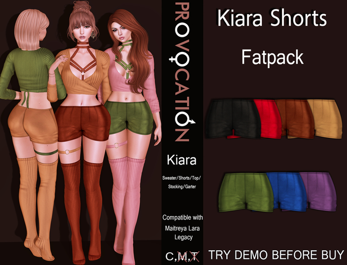 [Provocation] Kiara shorts-Fatpack