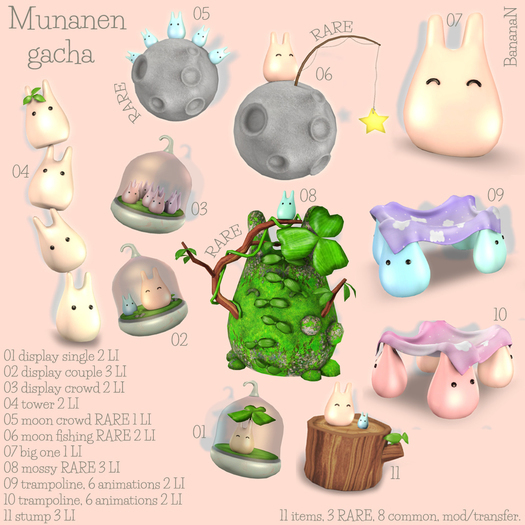 MUNANEN08 - mossy RARE