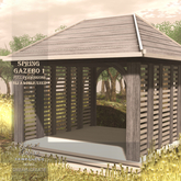 !Lyrical B!zarre Templates! - Spring Gazebo 1 MESH FP