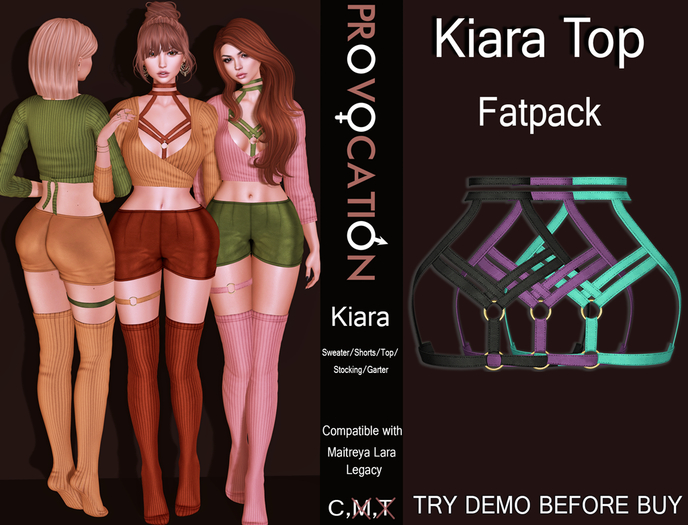 [Provocation] Kiara top-Fatpack