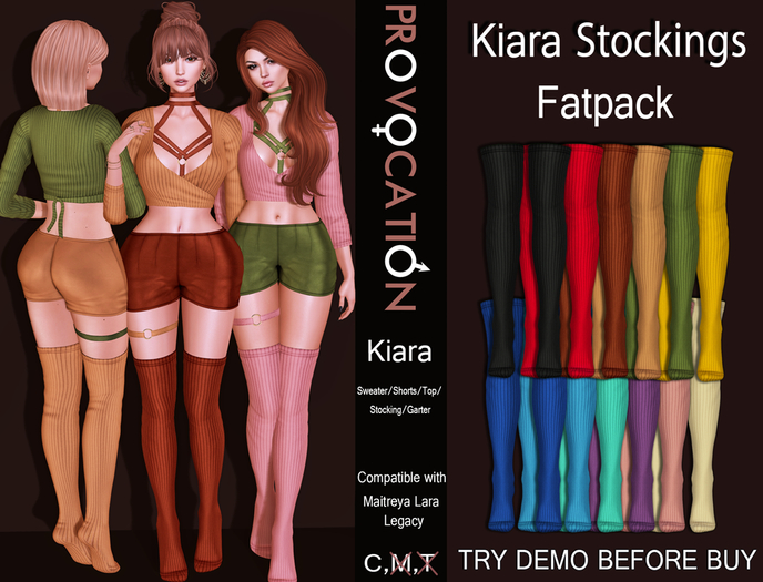[Provocation] Kiara stockings-Fatpack