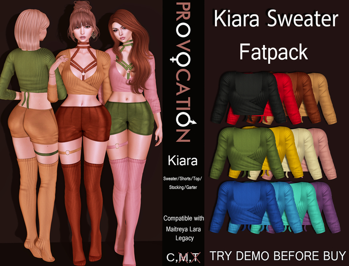 [Provocation] Kiara sweater-Fatpack