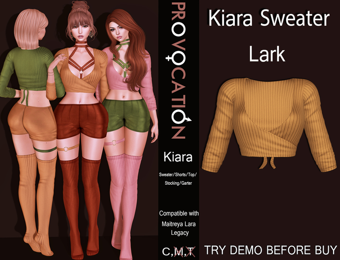 [Provocation] Kiara sweater-Lark